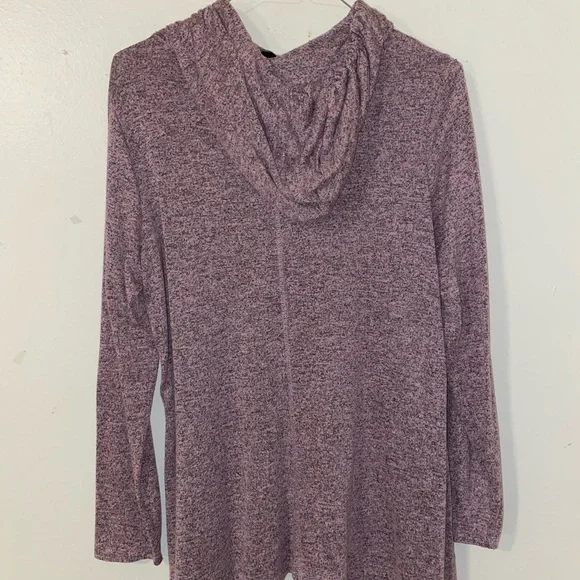 Premise Purple Long Sleeve Hoodie Top - Picture 5 of 7